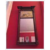 Mirror with Reverse Painting 