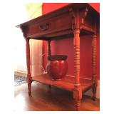 Unique Single Drawer Stand, Owl Pull