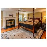 Hickory Chair Four Post Bed, KING