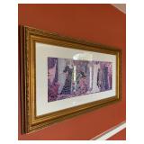 Art Print in Gilt Frame