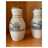 Antique Hand Painted Pottery 