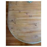 Detail of Pine Oval Table 