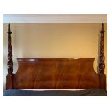 Hickory Chair Four Post Bed, KING, Detail 