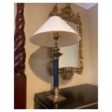 Brass Accented Lamp, PAIR