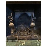 Hand Wrought Andirons