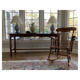 Minton-Spidel Sofa Table with Decorative Apron