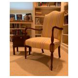 Exposed Armchair with Inlay