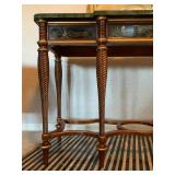 Gilt Leg Console Table