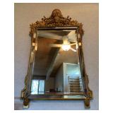 Gilt Mirror with Balloon