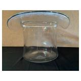 Art Glass Top Hat 