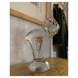 Crystal Elephant in the Style of Steuban
