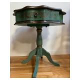 Painted Drum Table from Domain