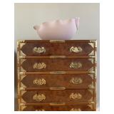 Brass and Leather Jewelry Chest