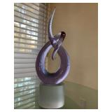 R Auatra Art Glass Sculpture