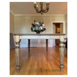 Farm Table has TWO Leaves