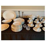 Wedgwood Bone China in Silver Ermine