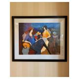 Itzchak Tarkay Signed Print