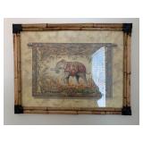 Steve Butler Signed Elephant Prints, PAIR