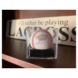 Ortiz Signed Baseball