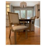 Dining Table with Bread Board Ends