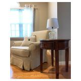 Slip Cover Arm Chairs, Pair