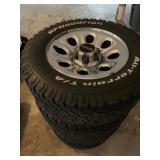 BF Goodrich All Terrain T/A with GMC Rims