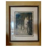 M T Toral, Signed Print