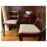 Mahogany Side Chairs