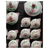 Luneville Faience "Rooster" Dinner Service