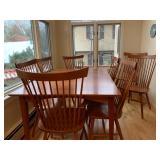 LeMieur Table with Eight Chairs