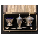 Sterling Salt Set