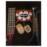 Plains Indian Seed Beaded Purses