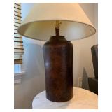 Antiqued Copper Lamp