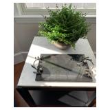 Michael Aram Handled Slate Tray