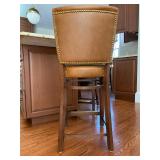 Ethan Allen Bar Stools (4) with Nail Head Trim