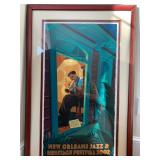 New Orleans Jazz Festival, 2002, Numbered Lithograph