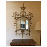 Hollywood Regency Gilt Mirrors, PAIR