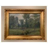 Olive Parker Black, Oil on Canvas, 14 x 20