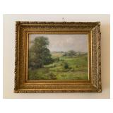 Bruce Crane, Oil on Canvas, 18 x 13.5