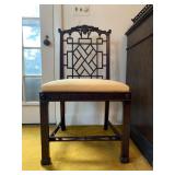 Set of TEN Chinese Chippendale Dining Chairs from Irving and Casson