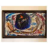 Bezalel Schatz, Acrylic on Canvas