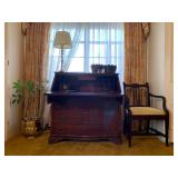 Mahogany Drop Front Desk
