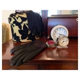 Leather Gloves, Vintage Westclox, Jewelry Boxes