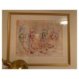 Captain Joe Miron, Local Celebrity, Watercolor