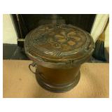 Copper Boiler with Decorated Lid