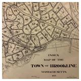 1945 Town of Brookline Atlas, 25 TWO PAGE Maps 