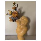 Donna Polseno Nude Woman Holding Vase with Vase