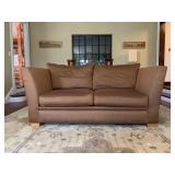 Domain Raw Silk Two Seat Sofa