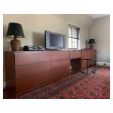 Ikea Four Piece Dresser with Desk Bridge