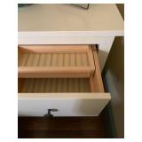 Ikea Bedside Table with Sliding Inner Drawers